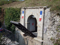 Le fort du Mont Vaudois - Pont Levis