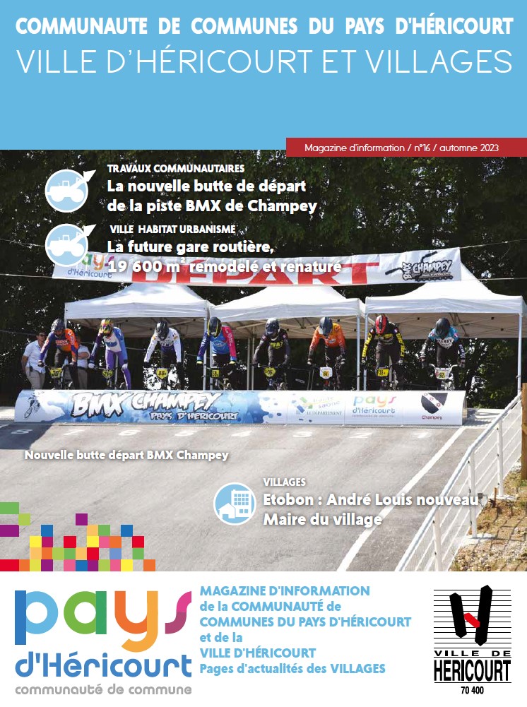 Pays d'Héricourt, Magazine d'informations - n°16 - Automne 2023