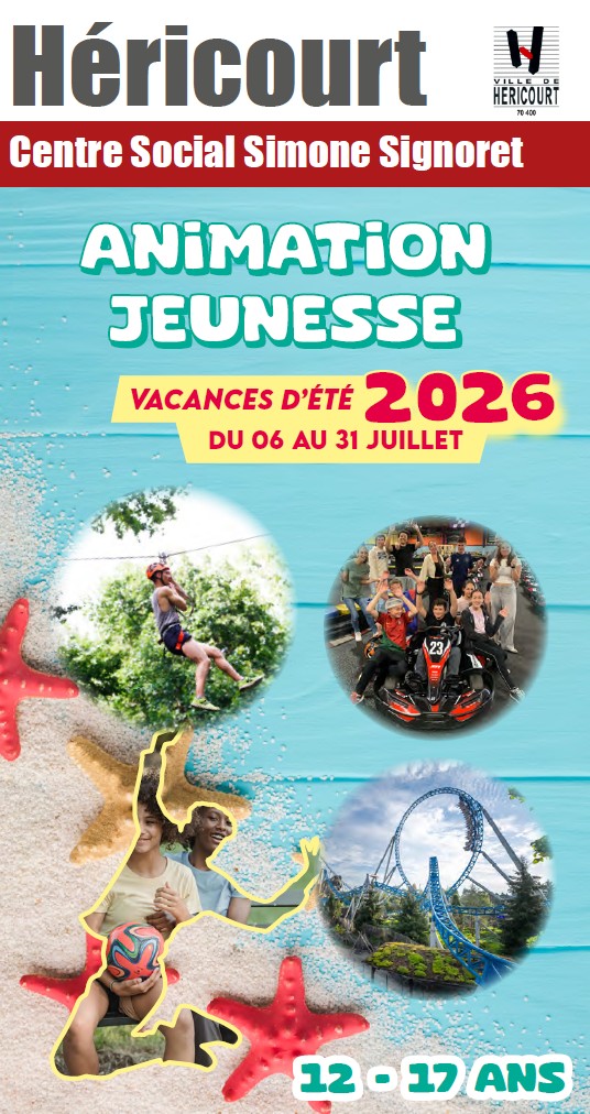 Animations Jeunesse &Eacute;t&eacute; 2026