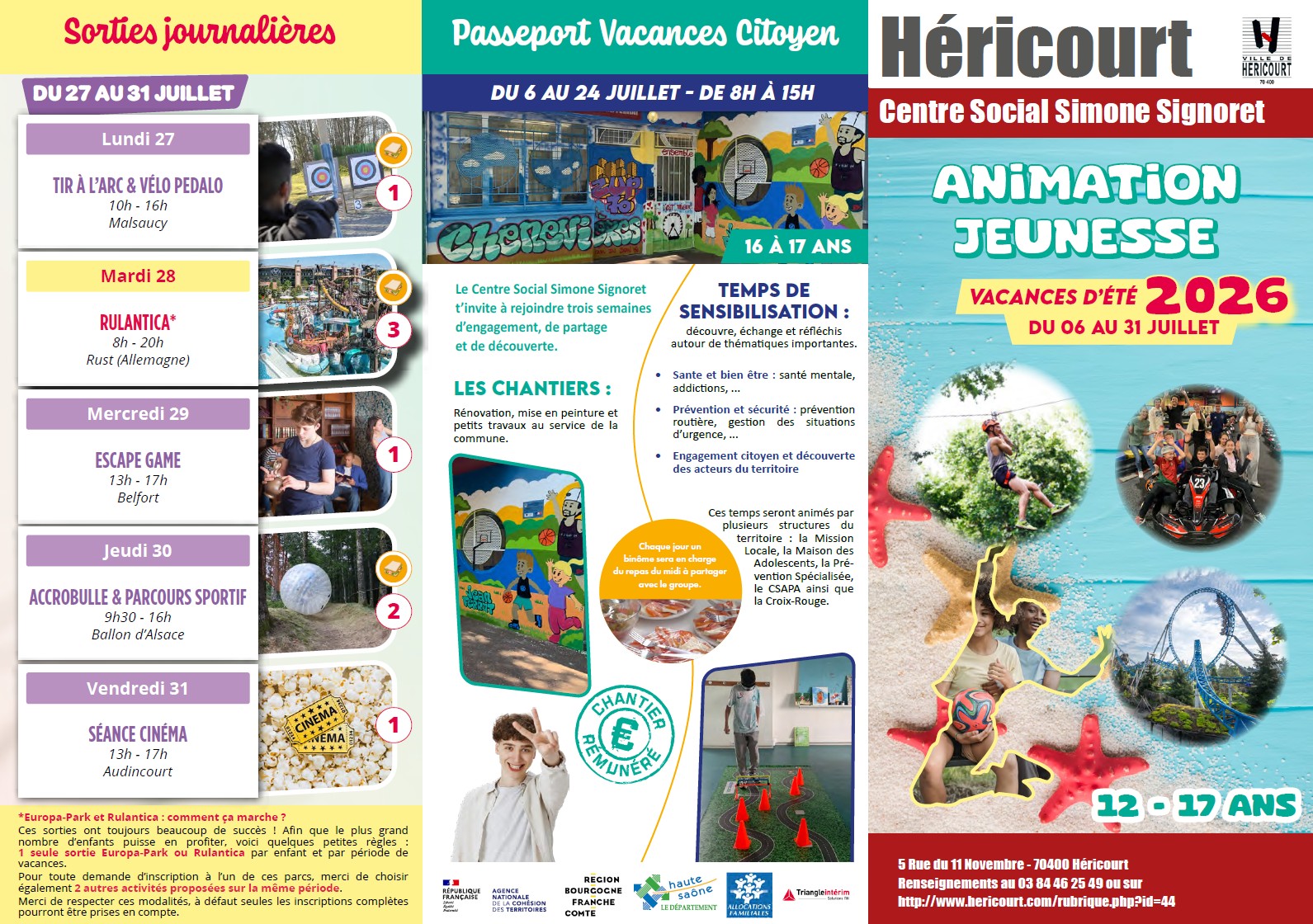 ANIMATION JEUNESSE &Eacute;T&Eacute; 2026
