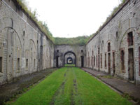 Le Fort du Mont Vaudois - Cour d'Honneur